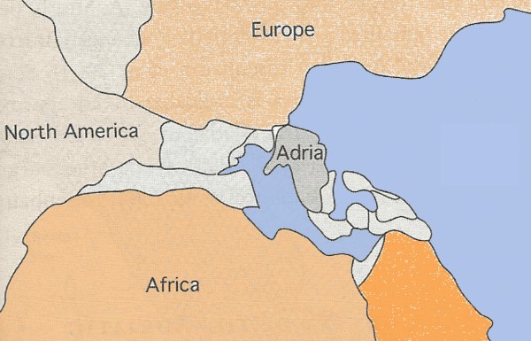 Microplacca Adriatica o Apulia